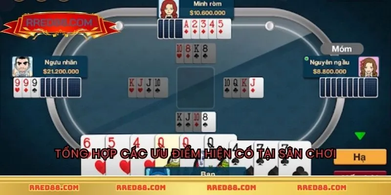 Tổng hợp các ưu điểm hiện có tại sân chơi